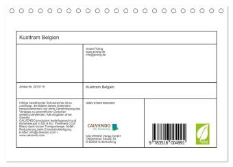 Kusttram Belgien (Tischkalender 2026 DIN A5 quer), CALVENDO Monatskalender