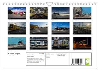 Kusttram Belgien (Wandkalender 2026 DIN A4 quer), CALVENDO Monatskalender