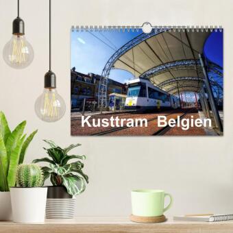 Kusttram Belgien (Wandkalender 2026 DIN A4 quer), CALVENDO Monatskalender