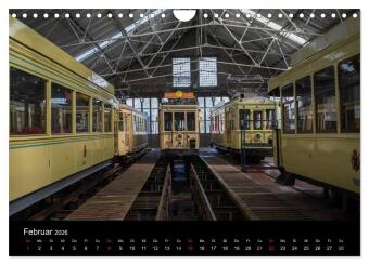 Kusttram Belgien (Wandkalender 2026 DIN A4 quer), CALVENDO Monatskalender