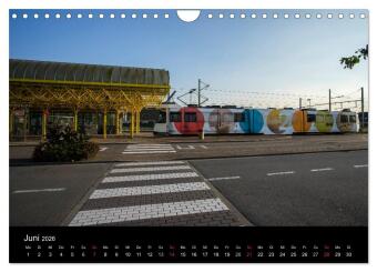 Kusttram Belgien (Wandkalender 2026 DIN A4 quer), CALVENDO Monatskalender