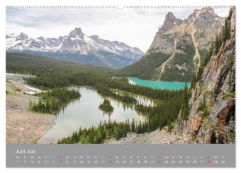 Rocky Mountains 2026 (hochwertiger Premium Wandkalender 2026 DIN A2 quer), Kunstdruck in Hochglanz