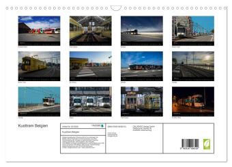 Kusttram Belgien (Wandkalender 2026 DIN A3 quer), CALVENDO Monatskalender