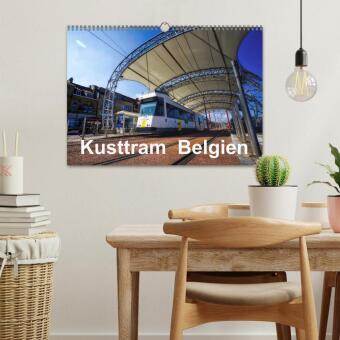 Kusttram Belgien (Wandkalender 2026 DIN A3 quer), CALVENDO Monatskalender
