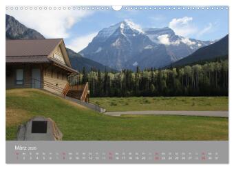 Rocky Mountains 2026 (Wandkalender 2026 DIN A3 quer), CALVENDO Monatskalender