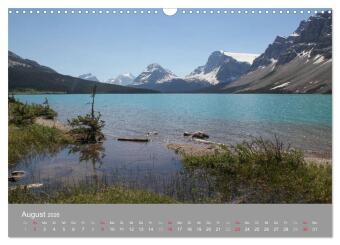 Rocky Mountains 2026 (Wandkalender 2026 DIN A3 quer), CALVENDO Monatskalender