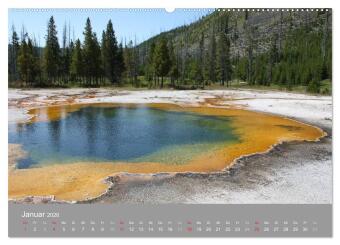 Rocky Mountains 2026 (Wandkalender 2026 DIN A2 quer), CALVENDO Monatskalender