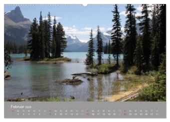 Rocky Mountains 2026 (Wandkalender 2026 DIN A2 quer), CALVENDO Monatskalender