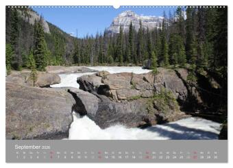 Rocky Mountains 2026 (Wandkalender 2026 DIN A2 quer), CALVENDO Monatskalender