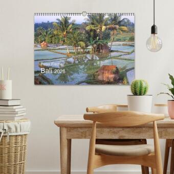 Peter Fischer - Bali 2026 (Wandkalender 2026 DIN A3 quer), CALVENDO Monatskalender