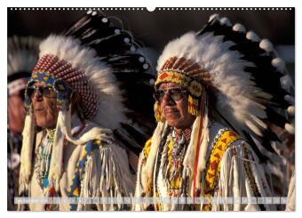 Magisches Indianerland (Wandkalender 2026 DIN A2 quer), CALVENDO Monatskalender