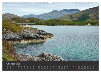 Schottland - grandiose Landschaften im Westen (hochwertiger Premium Wandkalender 2026 DIN A2 quer), Kunstdruck in Hochglanz