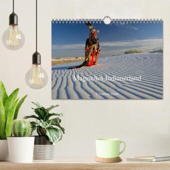 Magisches Indianerland (Wandkalender 2026 DIN A4 quer), CALVENDO Monatskalender