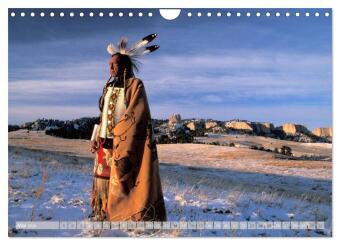 Magisches Indianerland (Wandkalender 2026 DIN A4 quer), CALVENDO Monatskalender