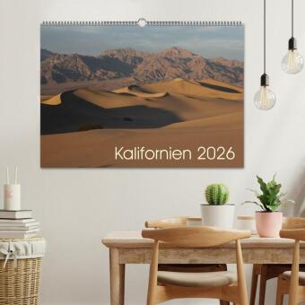 Kalifornien 2026 (Wandkalender 2026 DIN A2 quer), CALVENDO Monatskalender