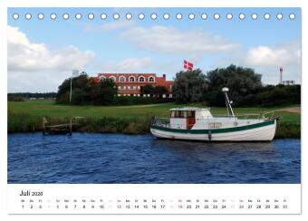 Dänemark - Unterwegs in Jütland (Tischkalender 2026 DIN A5 quer), CALVENDO Monatskalender