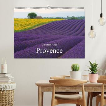 Provence von Christian Heeb (Wandkalender 2026 DIN A2 quer), CALVENDO Monatskalender