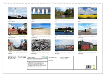 Dänemark - Unterwegs in Jütland (Wandkalender 2026 DIN A2 quer), CALVENDO Monatskalender