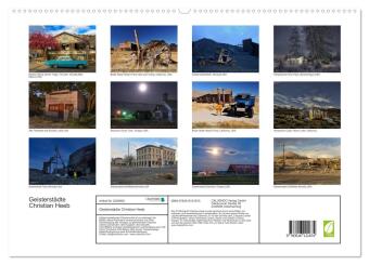 Geisterstädte Christian Heeb (hochwertiger Premium Wandkalender 2026 DIN A2 quer), Kunstdruck in Hochglanz