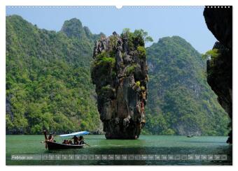 Thailand Christian Heeb (hochwertiger Premium Wandkalender 2026 DIN A2 quer), Kunstdruck in Hochglanz