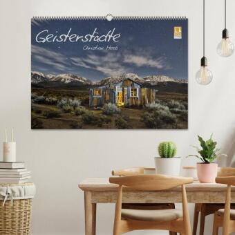 Geisterstädte Christian Heeb (Wandkalender 2026 DIN A2 quer), CALVENDO Monatskalender