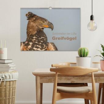 Schönheiten der Lüfte - Greifvögel (Wandkalender 2026 DIN A3 quer), CALVENDO Monatskalender