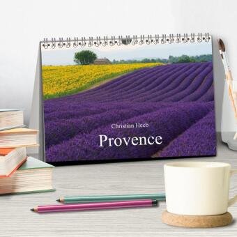 Provence von Christian Heeb (Tischkalender 2026 DIN A5 quer), CALVENDO Monatskalender