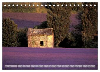 Provence von Christian Heeb (Tischkalender 2026 DIN A5 quer), CALVENDO Monatskalender