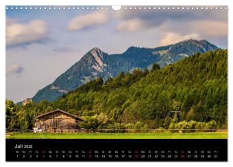 Im Allgäu bei Oberstdorf (Wandkalender 2026 DIN A3 quer), CALVENDO Monatskalender