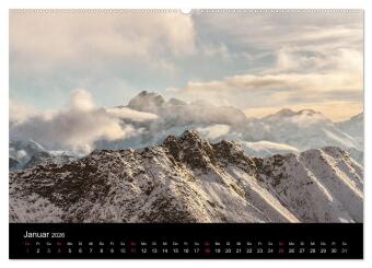 Im Allgäu bei Oberstdorf (hochwertiger Premium Wandkalender 2026 DIN A2 quer), Kunstdruck in Hochglanz