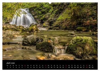 Im Allgäu bei Oberstdorf (hochwertiger Premium Wandkalender 2026 DIN A2 quer), Kunstdruck in Hochglanz