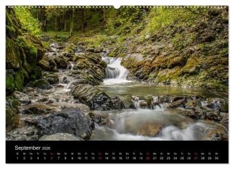 Im Allgäu bei Oberstdorf (hochwertiger Premium Wandkalender 2026 DIN A2 quer), Kunstdruck in Hochglanz