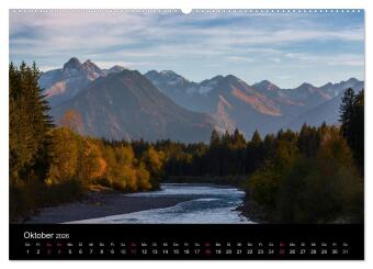 Im Allgäu bei Oberstdorf (hochwertiger Premium Wandkalender 2026 DIN A2 quer), Kunstdruck in Hochglanz