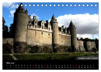 Bretagne - Zwischen Meer und Geschichte (Tischkalender 2026 DIN A5 quer), CALVENDO Monatskalender