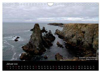 Bretagne - Zwischen Meer und Geschichte (Wandkalender 2026 DIN A4 quer), CALVENDO Monatskalender