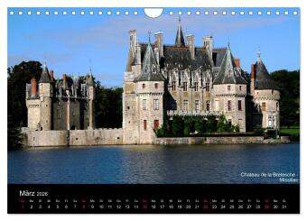 Bretagne - Zwischen Meer und Geschichte (Wandkalender 2026 DIN A4 quer), CALVENDO Monatskalender