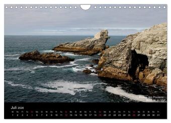 Bretagne - Zwischen Meer und Geschichte (Wandkalender 2026 DIN A4 quer), CALVENDO Monatskalender