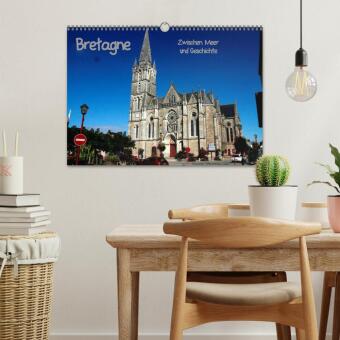 Bretagne - Zwischen Meer und Geschichte (Wandkalender 2026 DIN A3 quer), CALVENDO Monatskalender