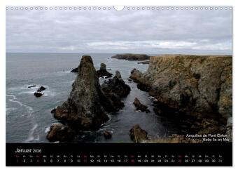 Bretagne - Zwischen Meer und Geschichte (Wandkalender 2026 DIN A3 quer), CALVENDO Monatskalender