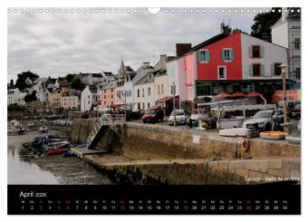 Bretagne - Zwischen Meer und Geschichte (Wandkalender 2026 DIN A3 quer), CALVENDO Monatskalender