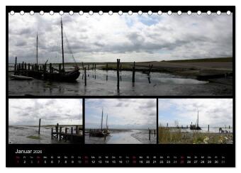 Texel, eine Perle Hollands (Tischkalender 2026 DIN A5 quer), CALVENDO Monatskalender