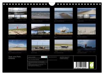 Texel, eine Perle Hollands (Wandkalender 2026 DIN A4 quer), CALVENDO Monatskalender