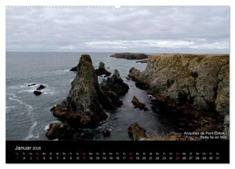 Bretagne - Zwischen Meer und Geschichte (hochwertiger Premium Wandkalender 2026 DIN A2 quer), Kunstdruck in Hochglanz