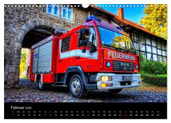 Feuerwehr Braunschweig (Wandkalender 2026 DIN A3 quer), CALVENDO Monatskalender