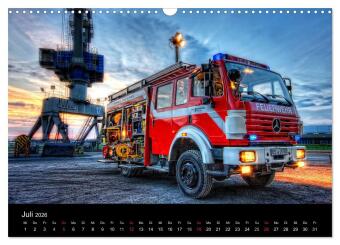 Feuerwehr Braunschweig (Wandkalender 2026 DIN A3 quer), CALVENDO Monatskalender