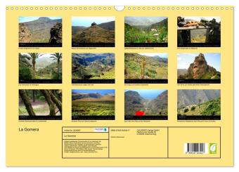 La Gomera (Wandkalender 2026 DIN A3 quer), CALVENDO Monatskalender
