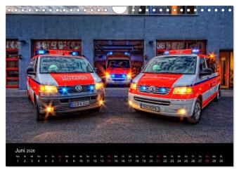 Feuerwehr Braunschweig (Wandkalender 2026 DIN A4 quer), CALVENDO Monatskalender