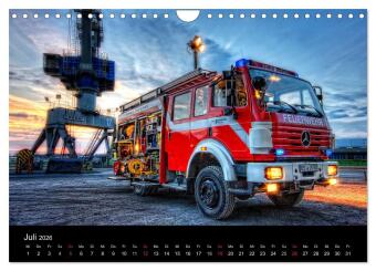 Feuerwehr Braunschweig (Wandkalender 2026 DIN A4 quer), CALVENDO Monatskalender