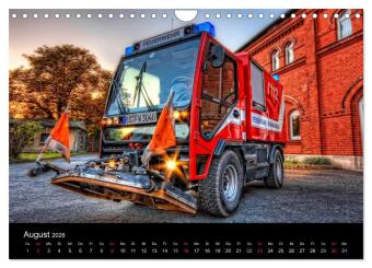 Feuerwehr Braunschweig (Wandkalender 2026 DIN A4 quer), CALVENDO Monatskalender