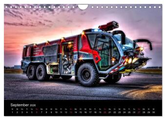 Feuerwehr Braunschweig (Wandkalender 2026 DIN A4 quer), CALVENDO Monatskalender